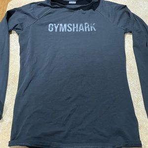 Men’s black long sleeve gymshark tee